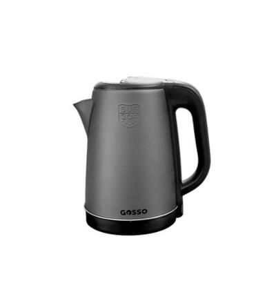 Gosso Su Isıtıcı Çelik 2.2L Antrasit