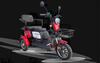 Arora Motosiklet Rüzgar New Üç Tekerlekli Kırmızı