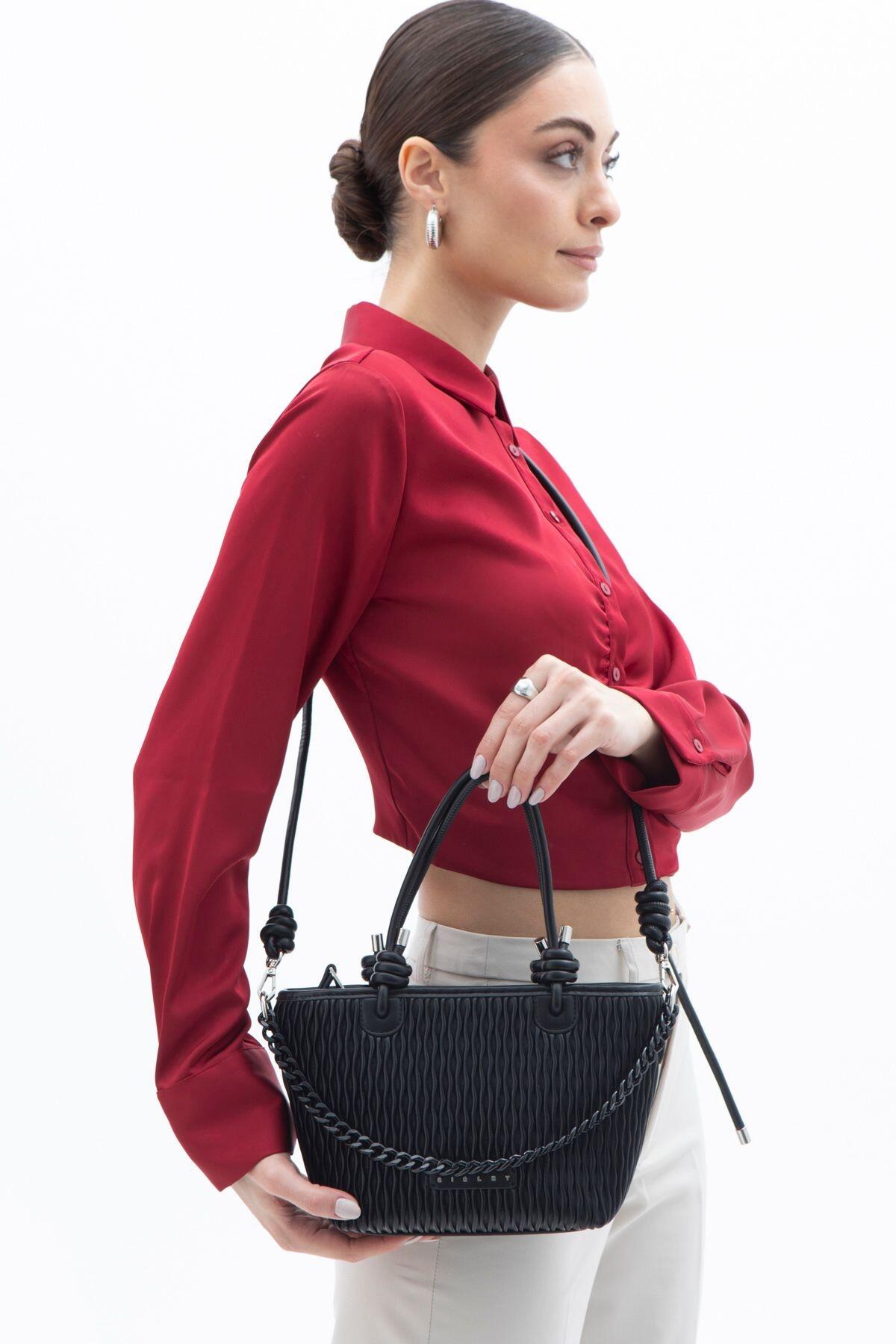Sisley Kadın El Çantası SLY_207 Siyah
