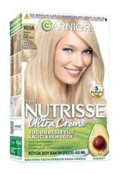 Garnier Saç Boyası Nutrisse Ultra Creme No:10.1A Küllü Sarı (Dy)