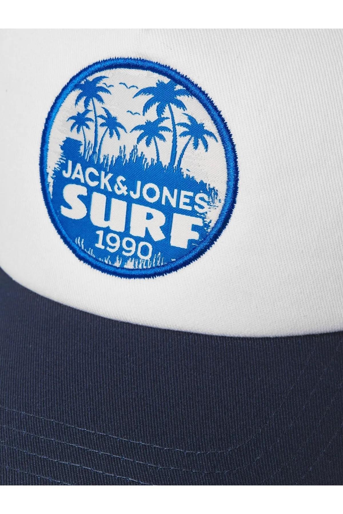 Jack&Jones Şapka 12235034 Beyaz Std