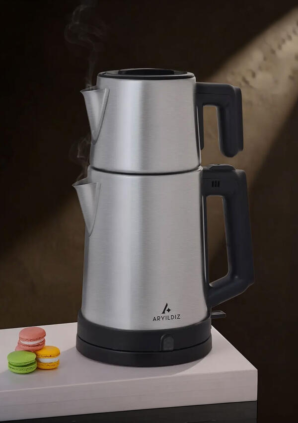 Aryıldız Çay Makinesi Tea Luxe 153Ar305799 İnox