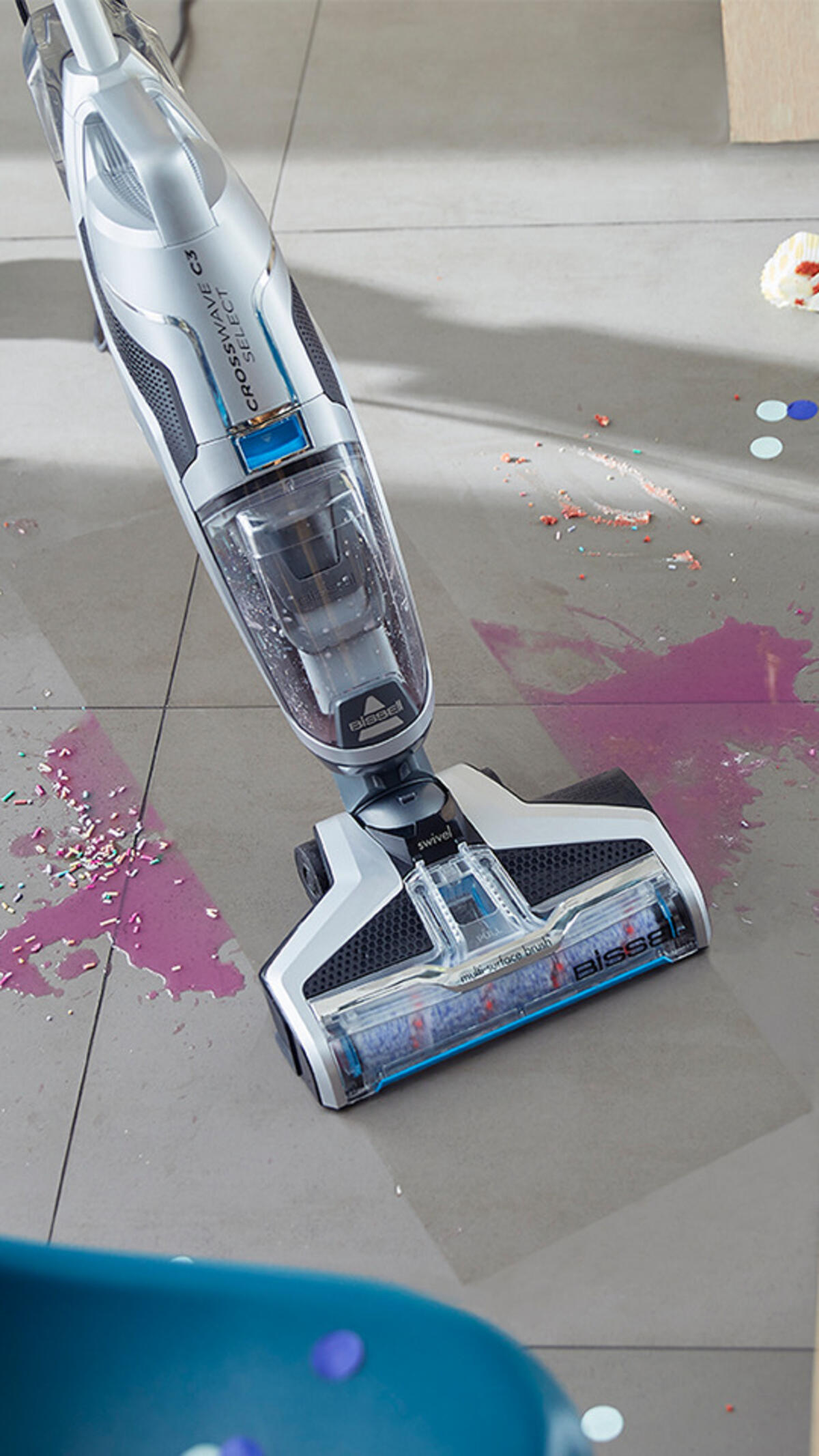 Bissell Dikey Süpürge Crosswawe C3 Select Hbcv000036tar3