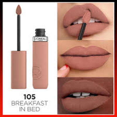 Loreal Paris Ruj Likit İnfaillible Matte Resistance No:105 (Dy)