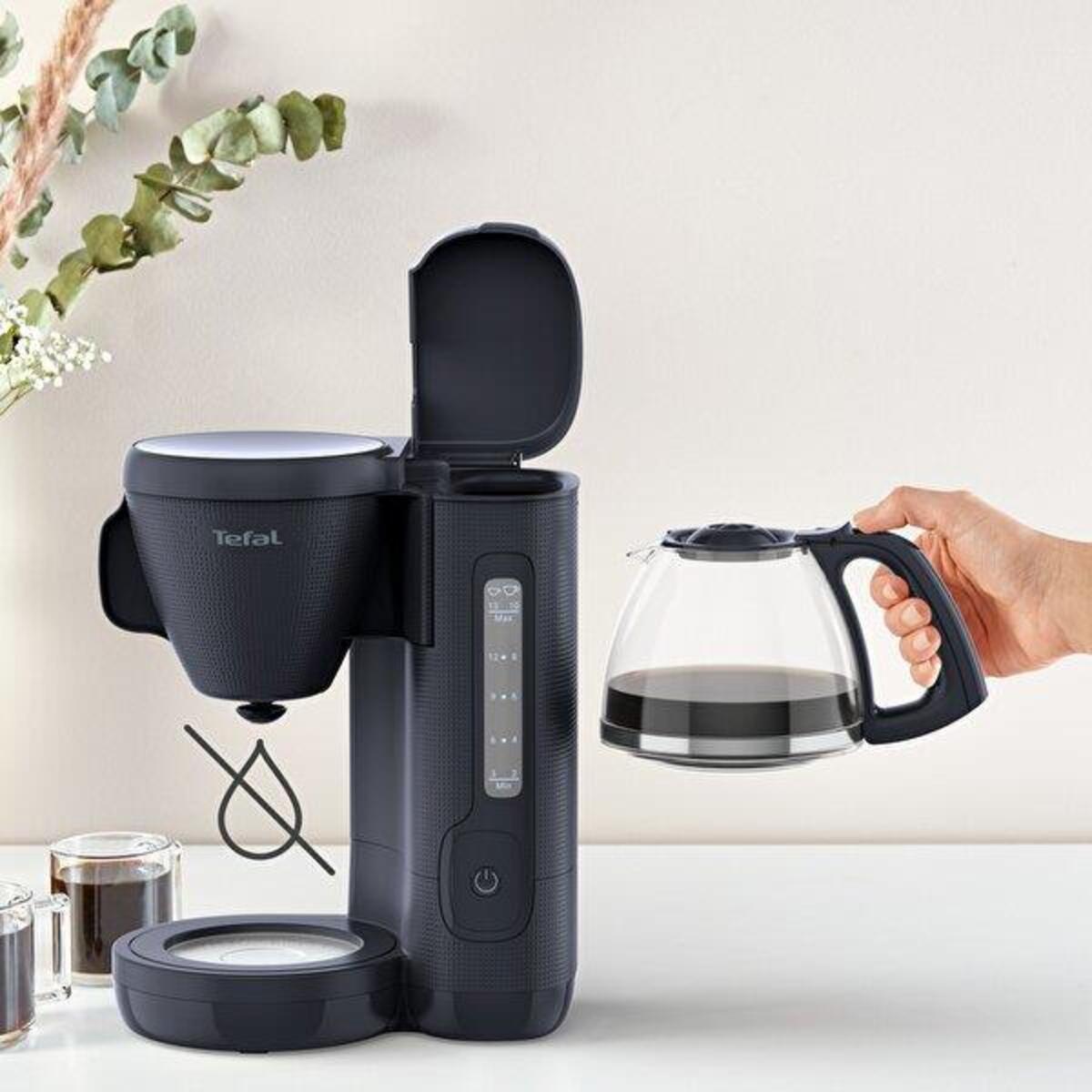 Tefal Kahve Makinesi Filtre Morning Siyah