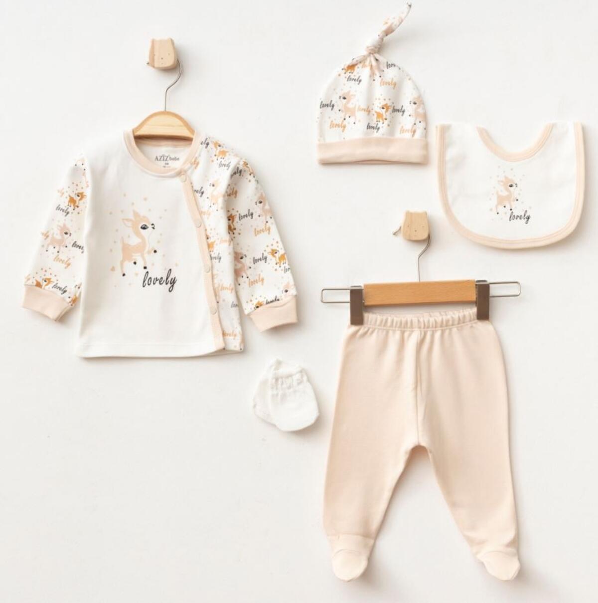 Aziz Bebe 5Li Set 5355 Bej