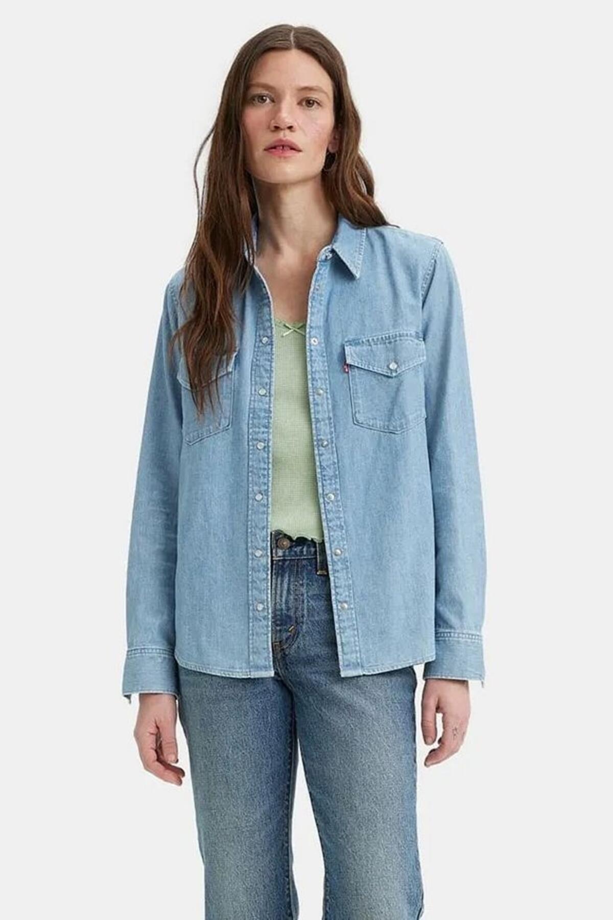 Levis Gömlek 16786-0018 Açık İndigo
