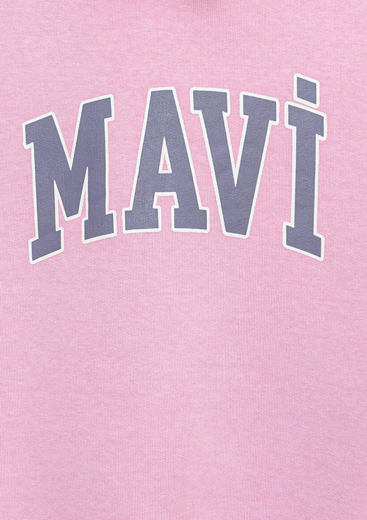 Mavi Sweatshirt Kız Çocuk M7610035-70973 Pembe