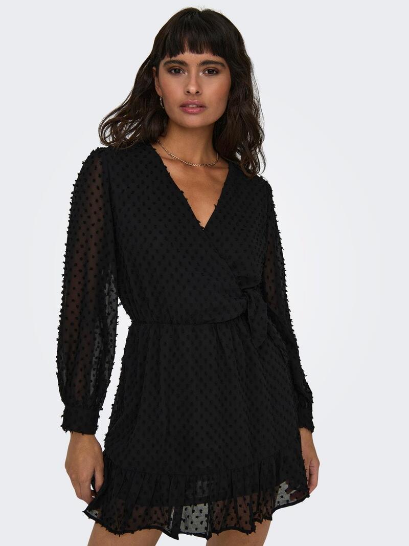 Only Elbise 15224789 Siyah (Dy)