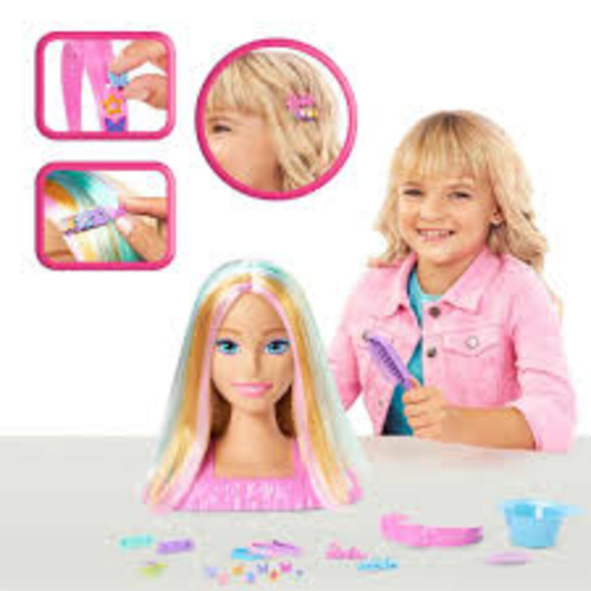 Barbie Saç Tasarımı Büstü MTL-JFG81