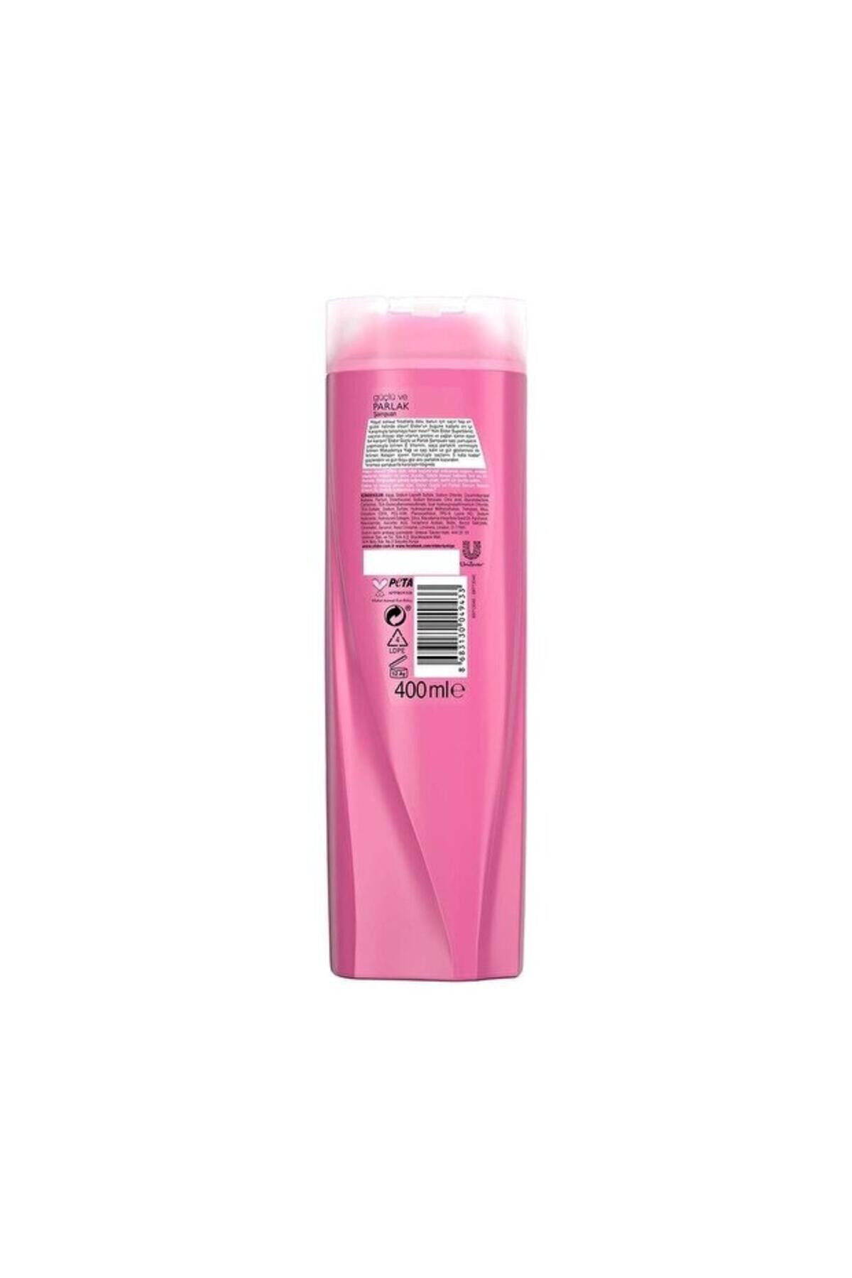 Elidor Şampuan Güçlü Ve Parlak Saçlar 400Ml
