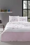 Özdilek Nevresim Takımı Tek Kişilik Ranforce Florid Pembe