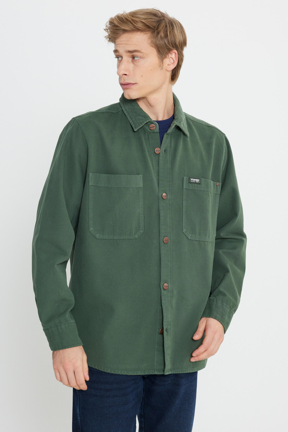 Wrangler Gömlek Uzun Kol W242419208 Vizon