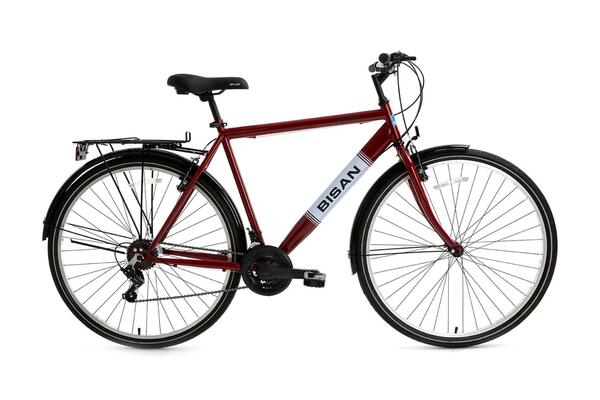 Bisan Bisiklet Hardy (28") Bordo-Siyah/Beyaz
