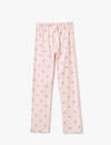 Koton Pijama Takımı 5SLK40020MK Pembe Desenli
