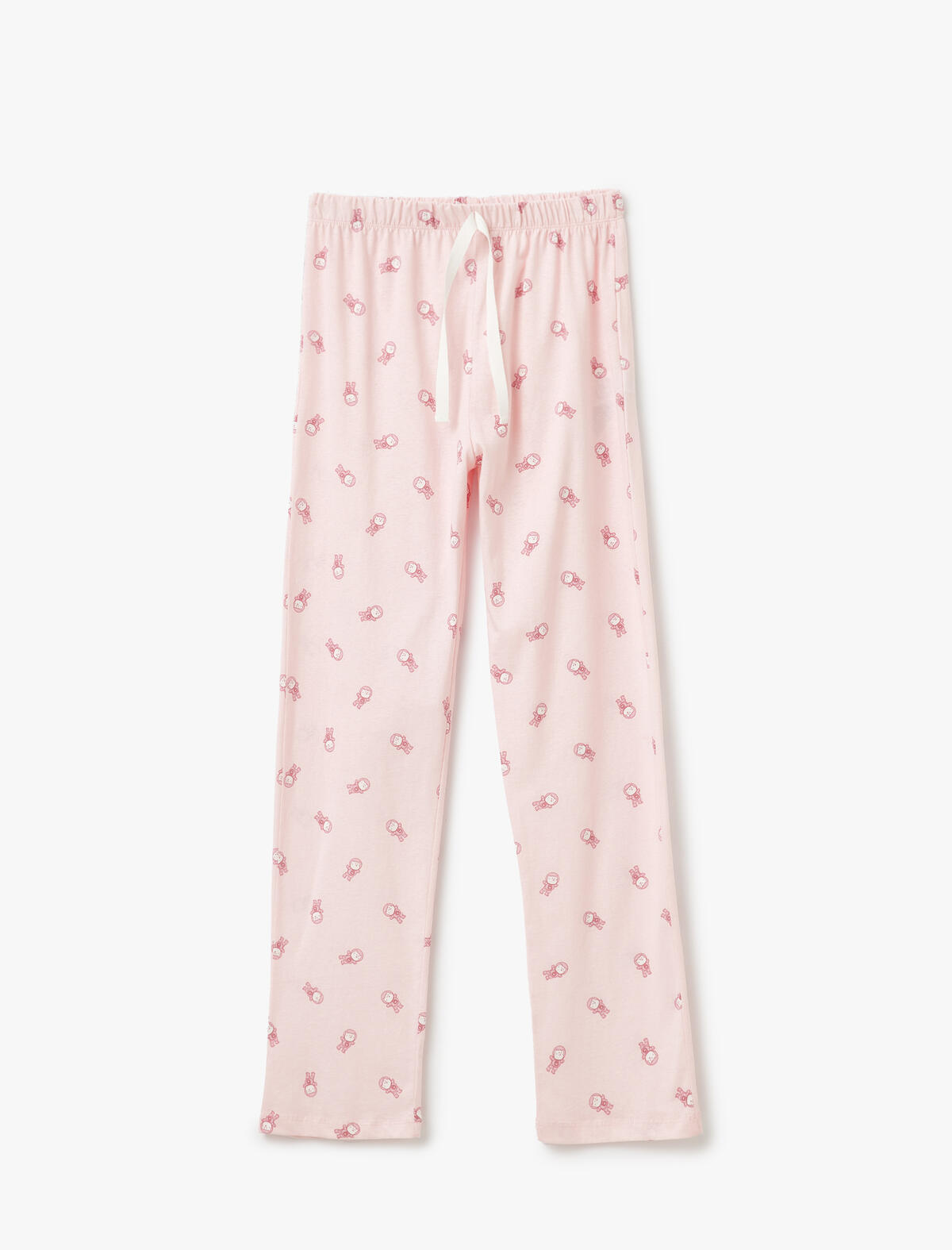 Koton Pijama Takımı 5SLK40020MK Pembe Desenli