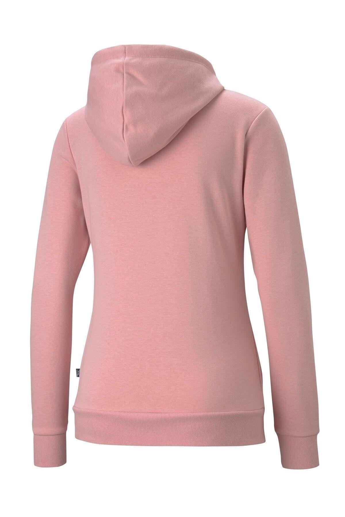 Puma Hoodie Ess Logo Tr 586791_80 Gül Kurusu