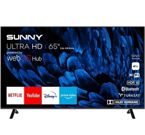 Sunny Led Tv 65" SN65FMN252 4K UHD WebOS