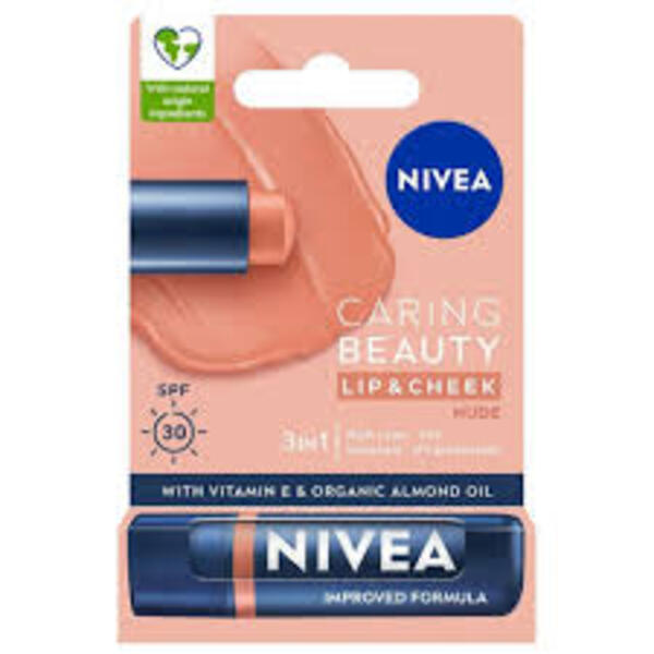 Nivea Dudak Bakım Kremi Caring Beauty Nude