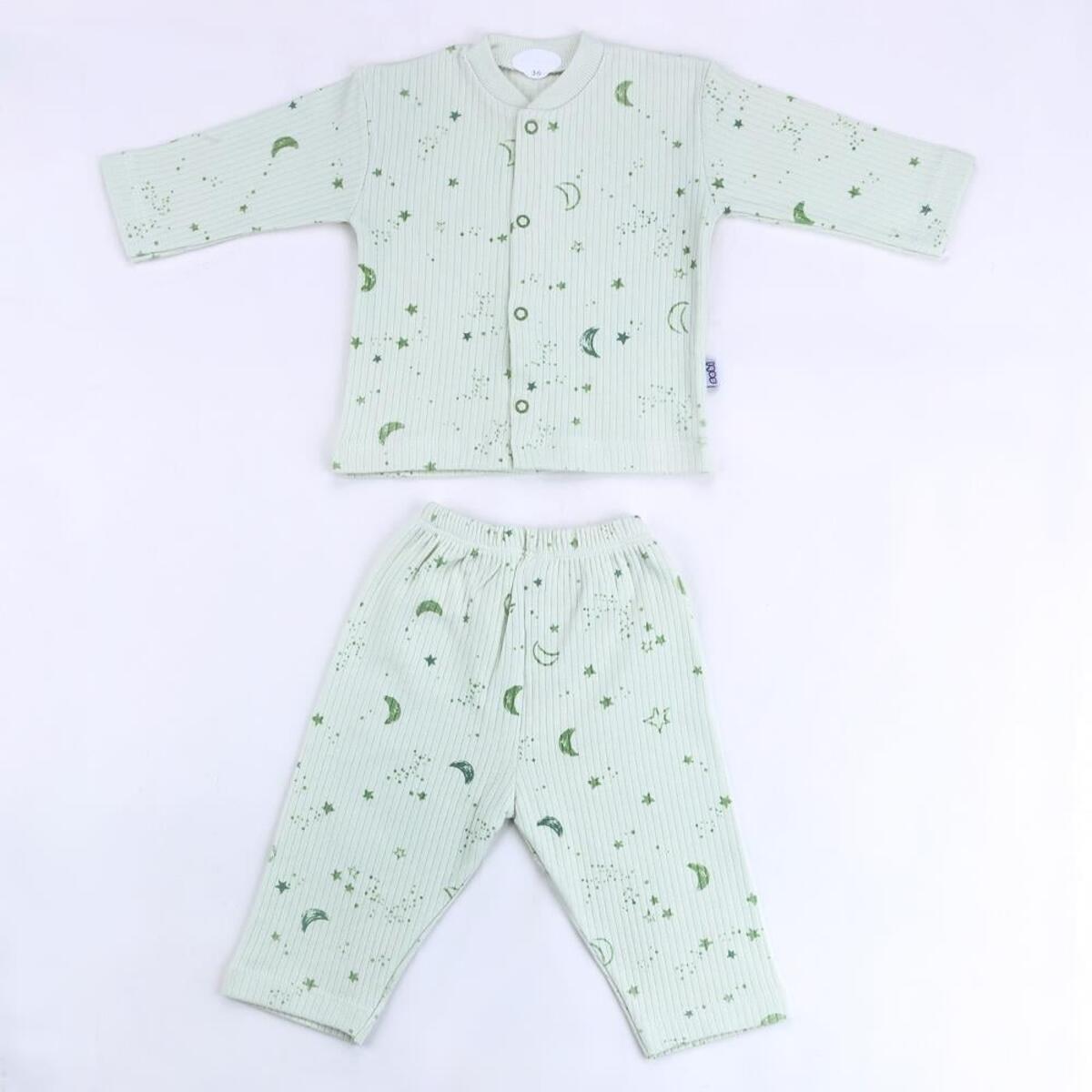 Sebi Pijama Takım 3-12 Ay Yıldız 9142