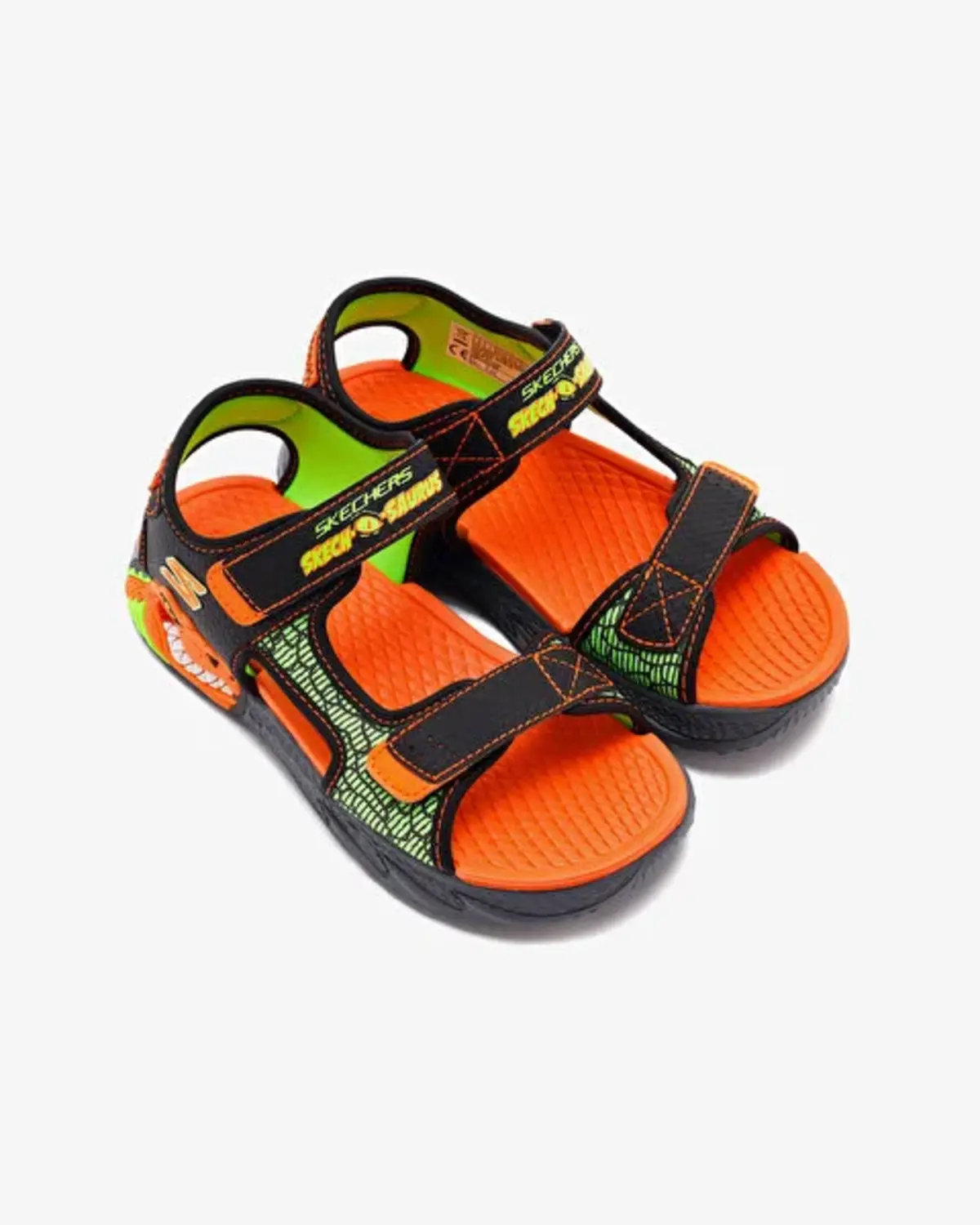 Skechers S-Lights: Creature-Splash Bkor 400614 Turuncu