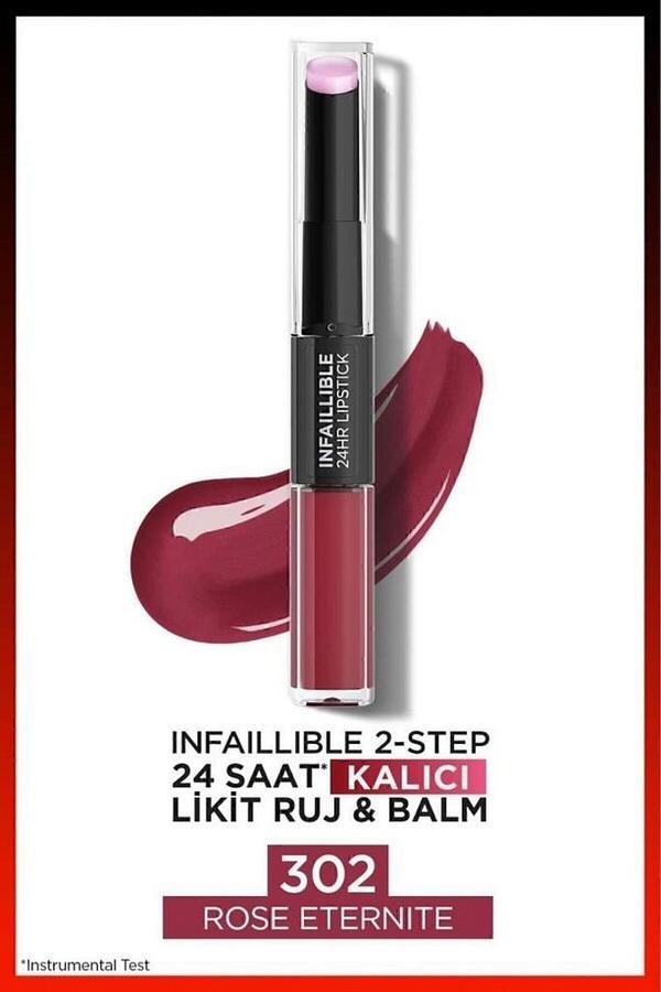 Loreal Paris Ruj İnfaillible 24H No:302
