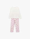 Koton Pijama Takımı 6WLK40148MK Ekru Desenli Koton Pijama Takımı 6WLK40148MK Ekru Desenli