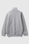 Benetton Sweatshirt Erkek Çocuk 3J68C501B Gri Melanj