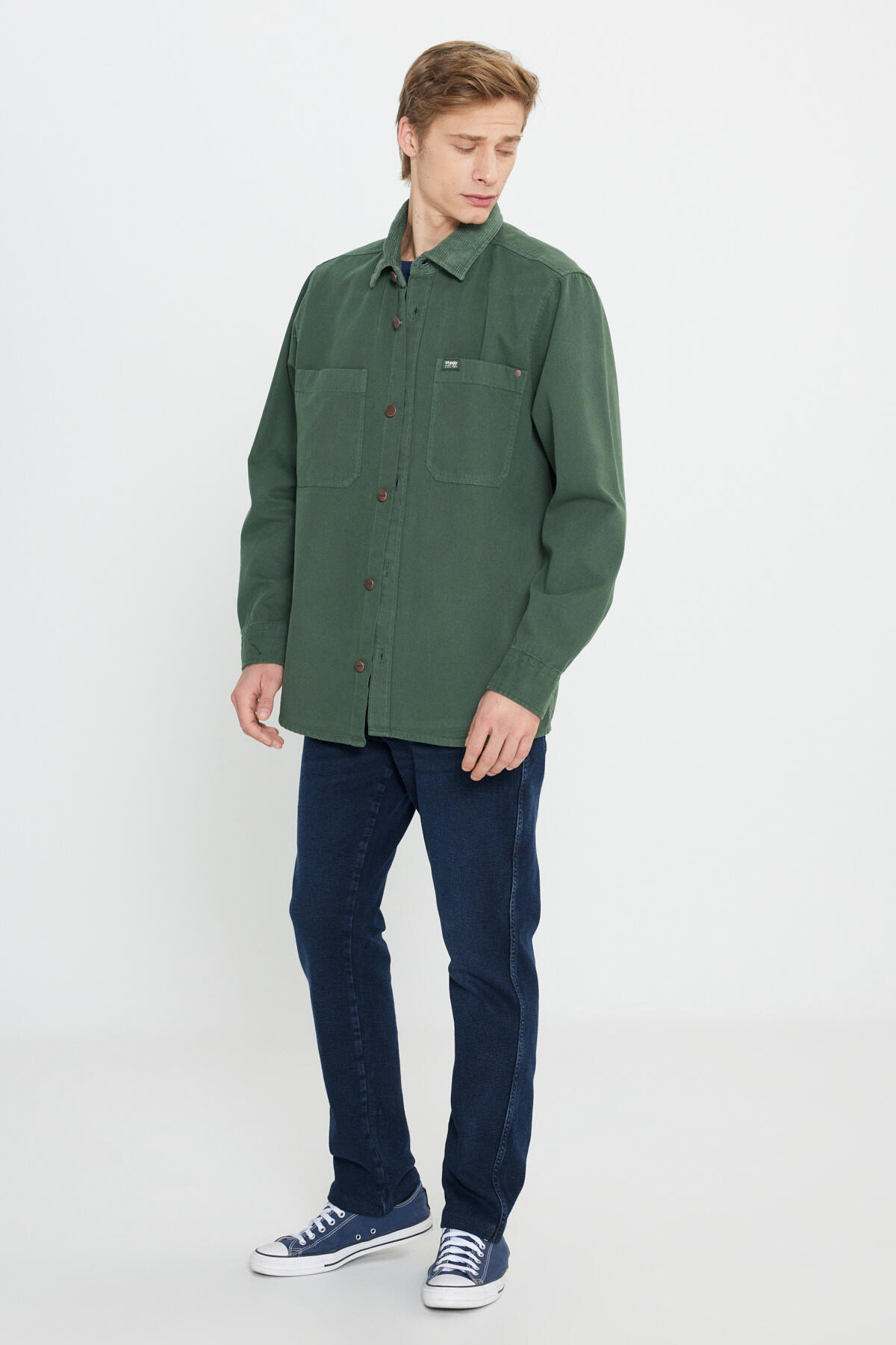 Wrangler Gömlek Uzun Kol W242419208 Vizon
