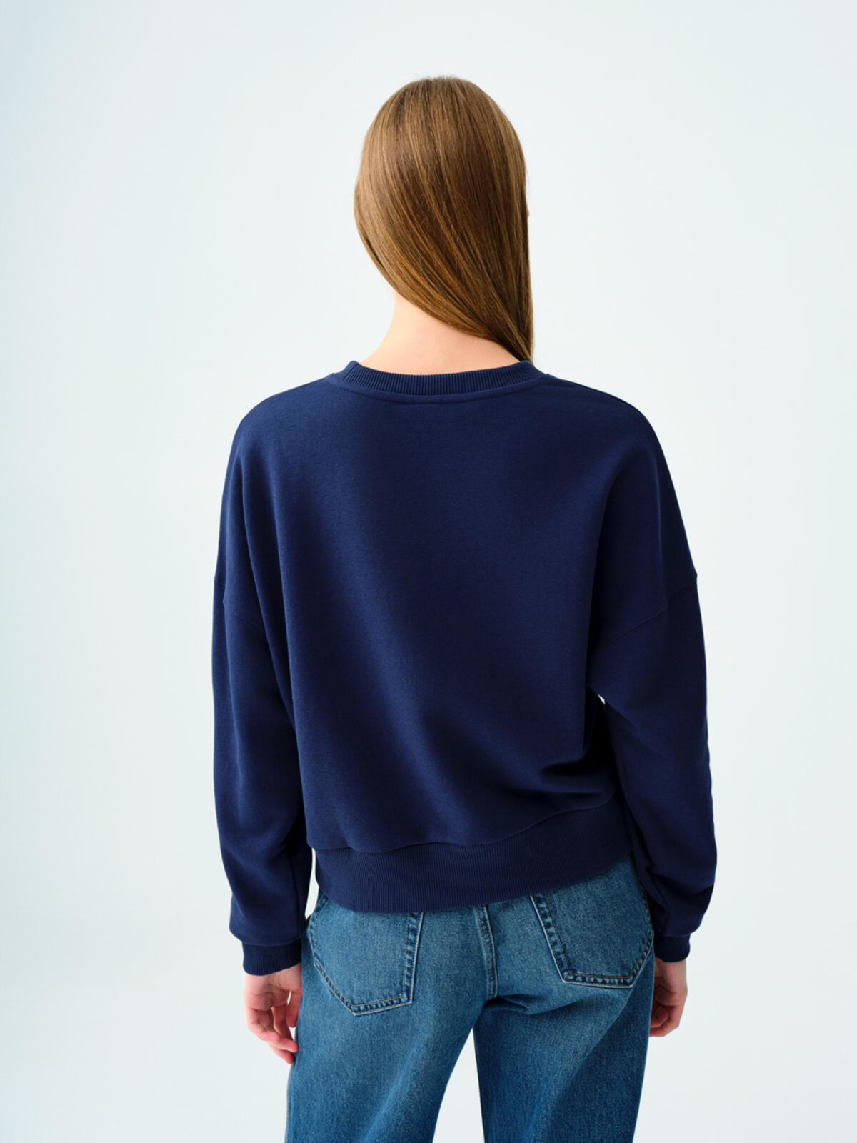 Loft Sweatshirt LF2035722 Lacivert