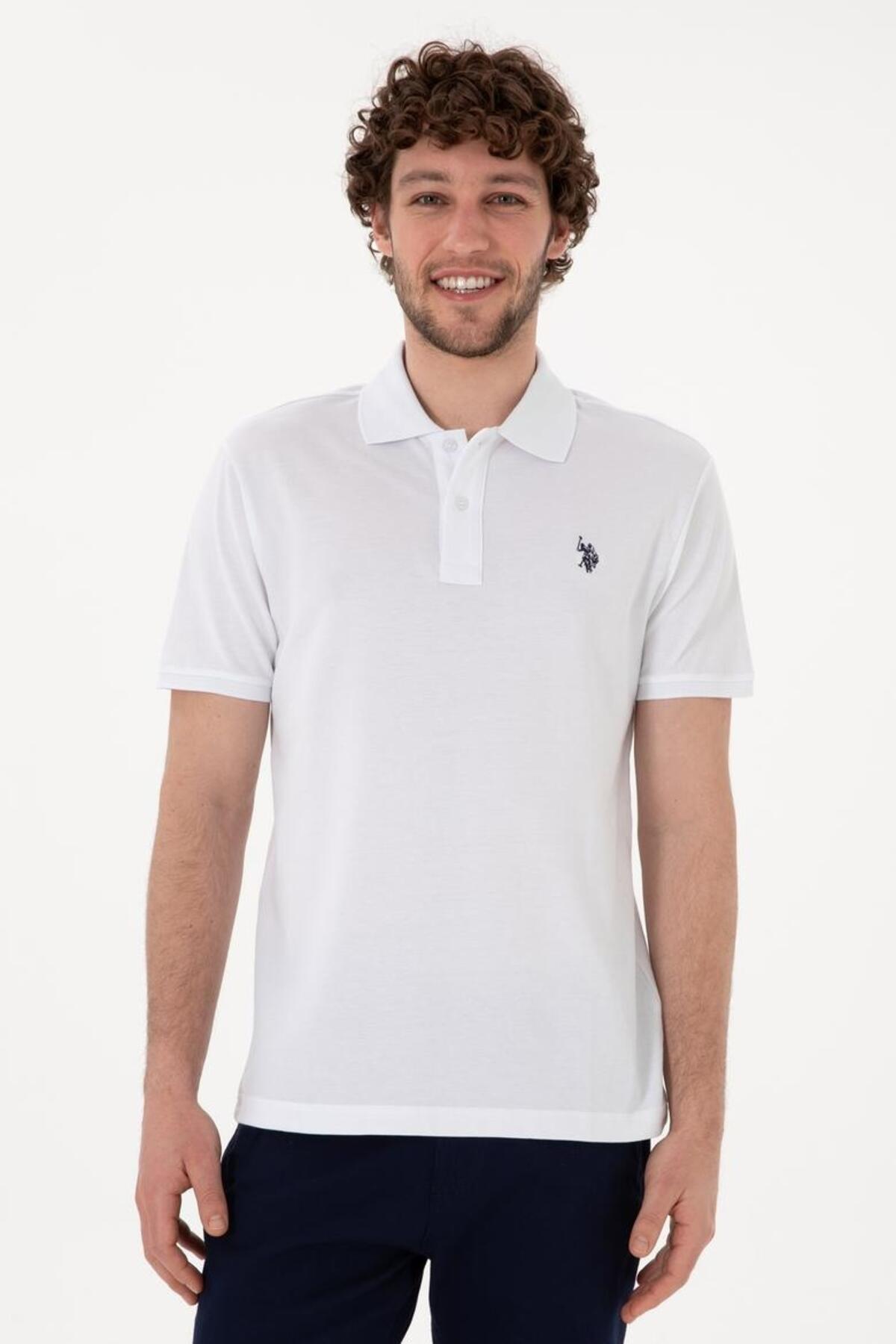 U.S Polo Assn. Tişört 2084151 G081GL011 Beyaz