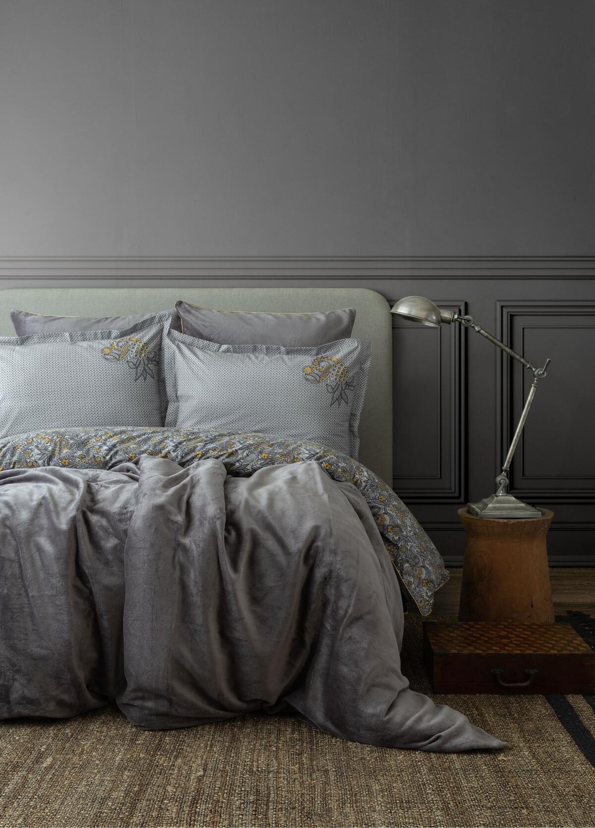 Apricitas Home Nevresim Takımı Çift Kişilik My Touch Antica Gray