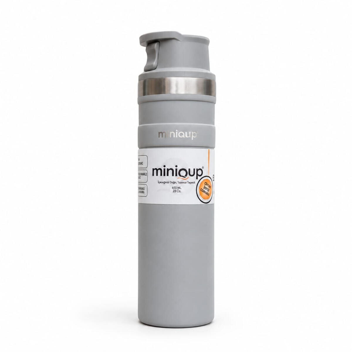 MiniQup Q1 Pushpro Outdoor Mat Gri 600ml