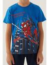 Spiderman Bermuda Takım Erkek Çocuk D4880-3 Kobalt