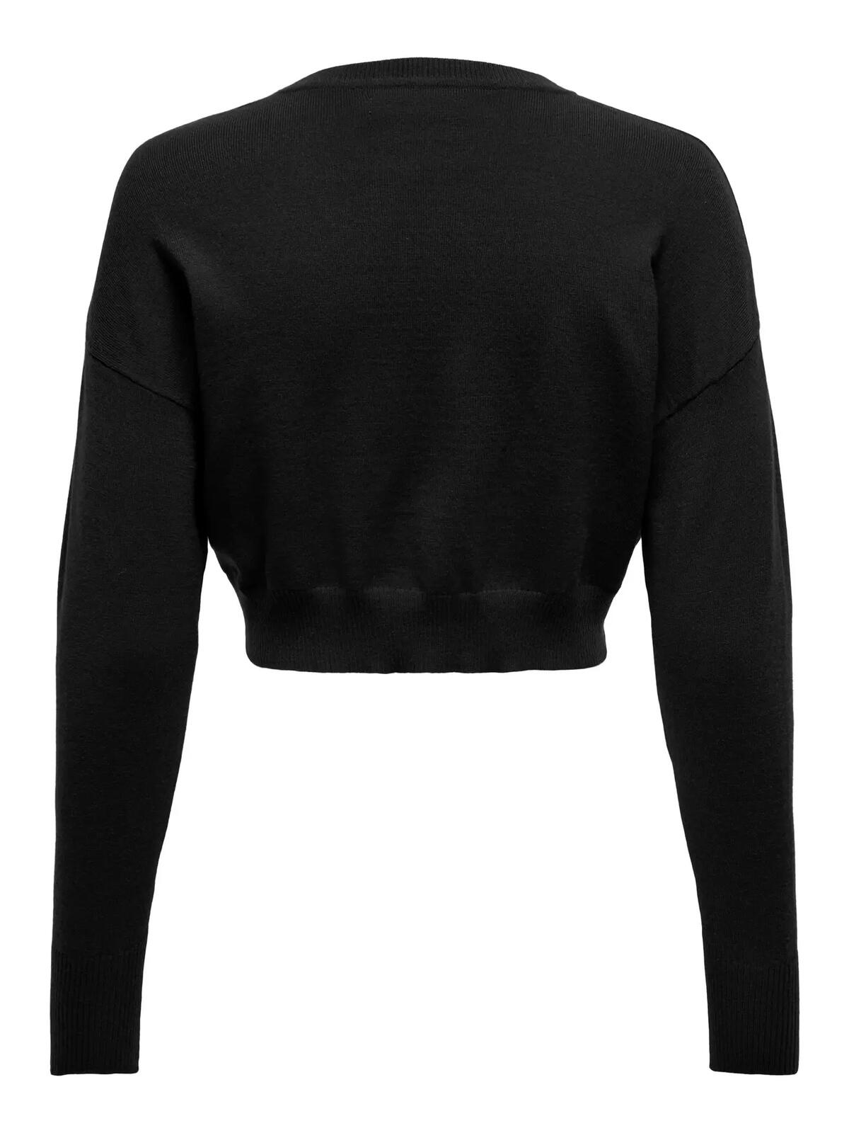 Only Crop Bluz 15262149 Siyah