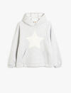 Koton Sweatshirt Kız Çocuk 5WKG10202AK Gri