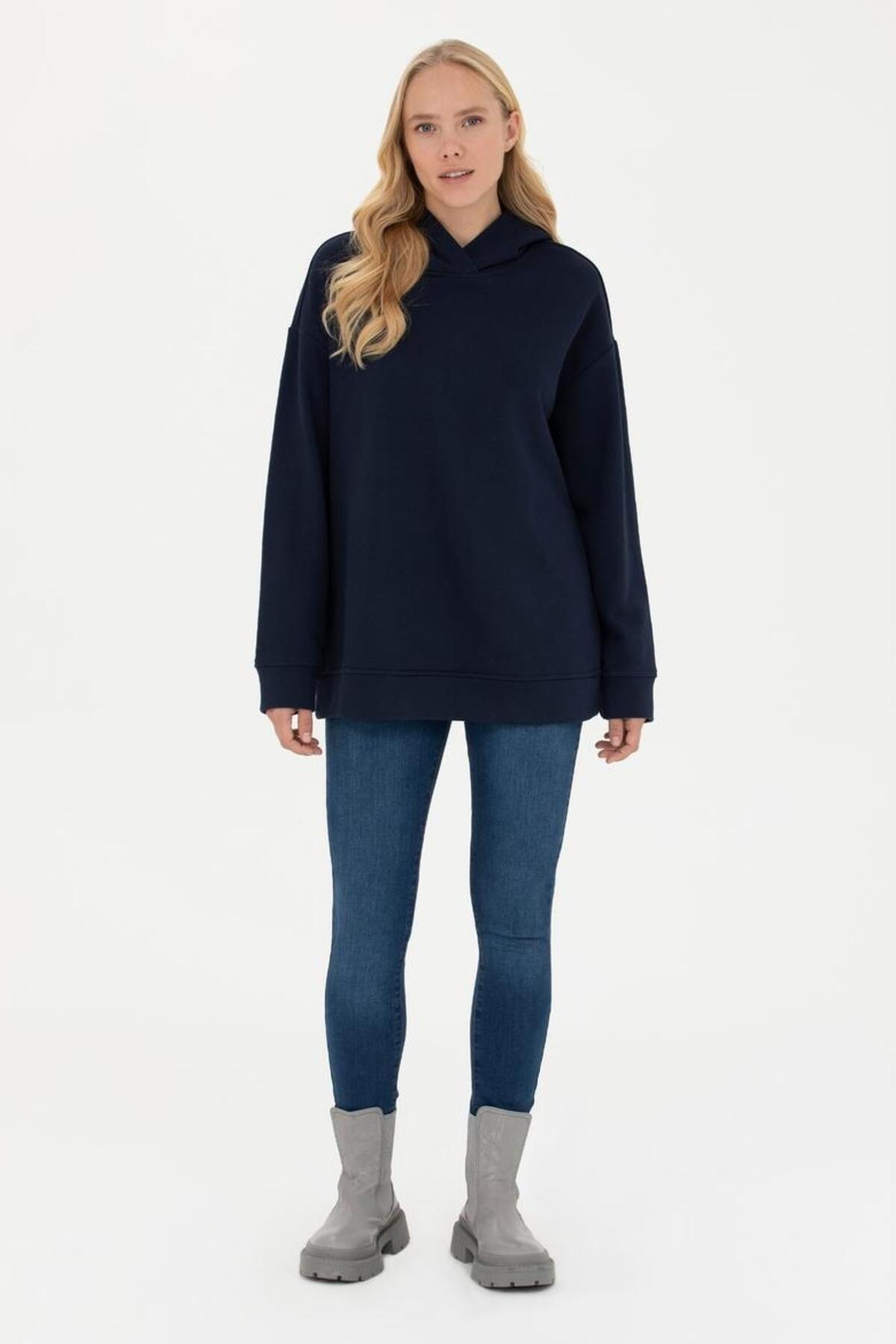 U.S Polo Sweatshirt 1676102 G082GL082 Lacivert