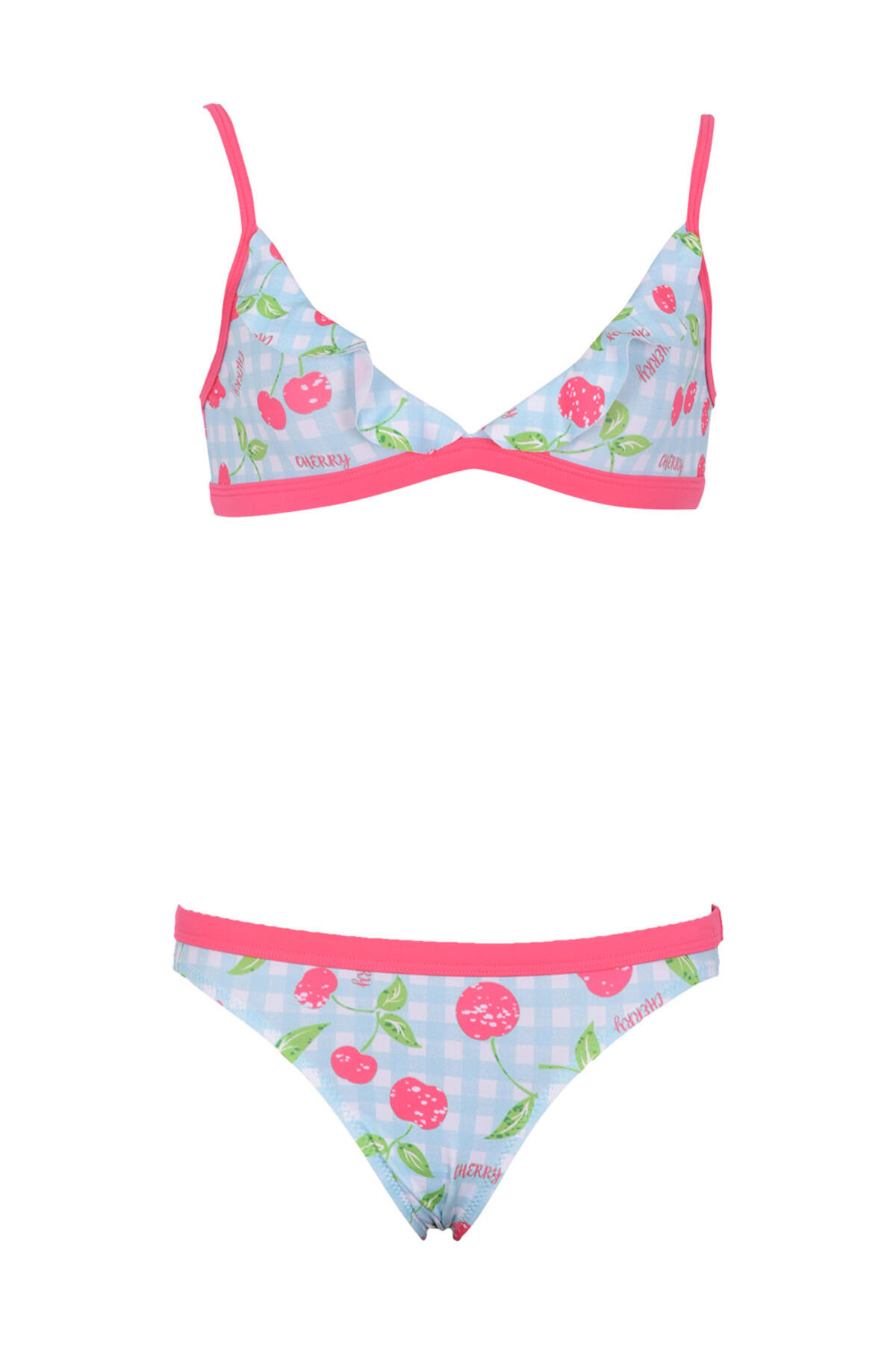 Kom Bikini Kız Çocuk Cherry 231.005 Turkuaz