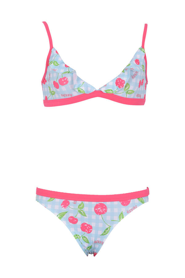 Kom Bikini Kız Çocuk Cherry 231.005 Turkuaz