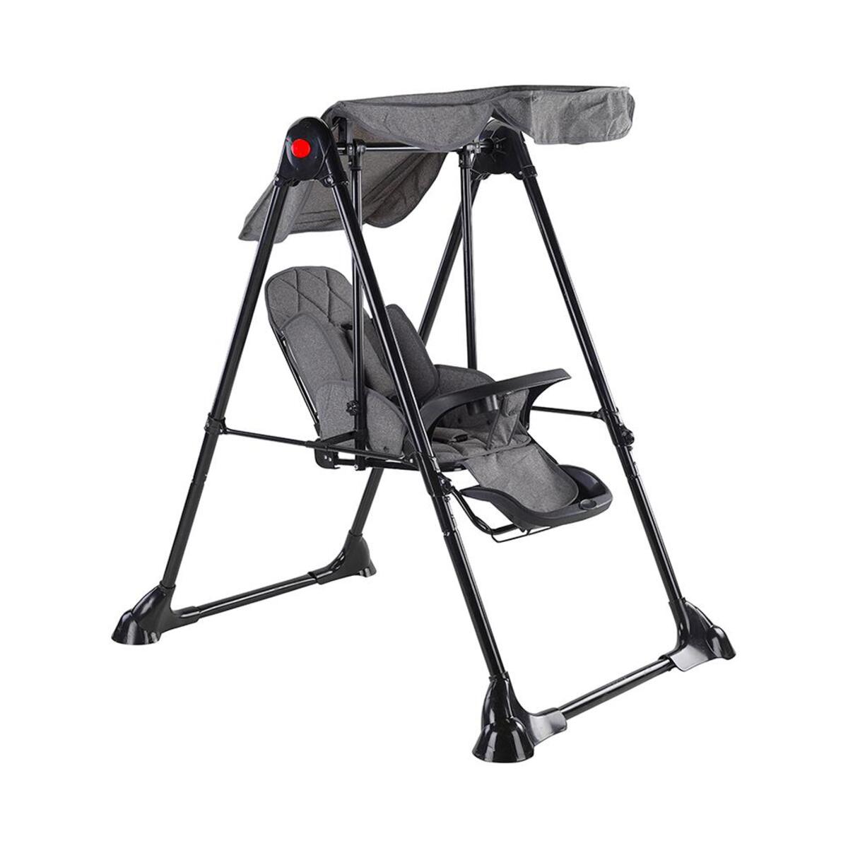 Babyhope Salıncak Baby Swing 805 Kırçıllı Gri