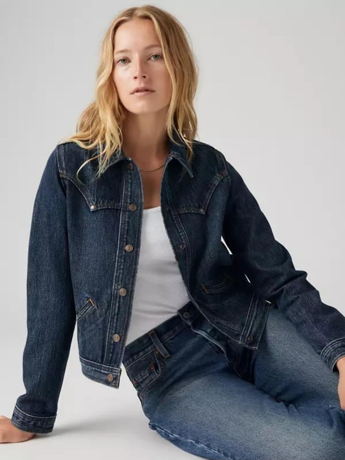 Levis Ceket 001YL-0000 Lacivert