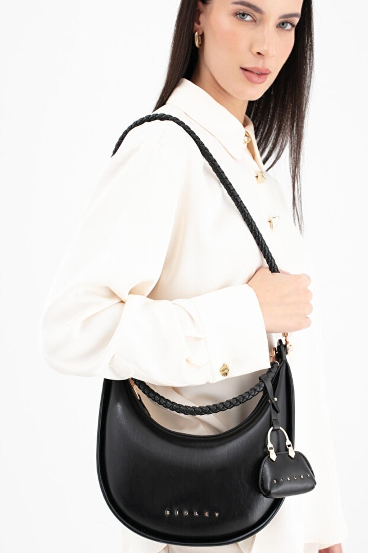 Sisley Kadın Kol Çantası SLY_294 Siyah