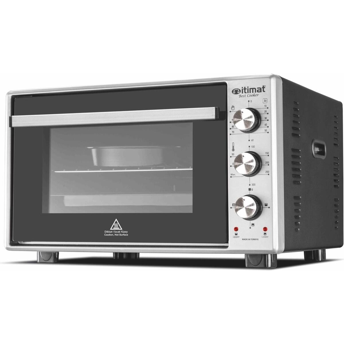 İtimat Mini Fırın Köşeli 7022 Inox
