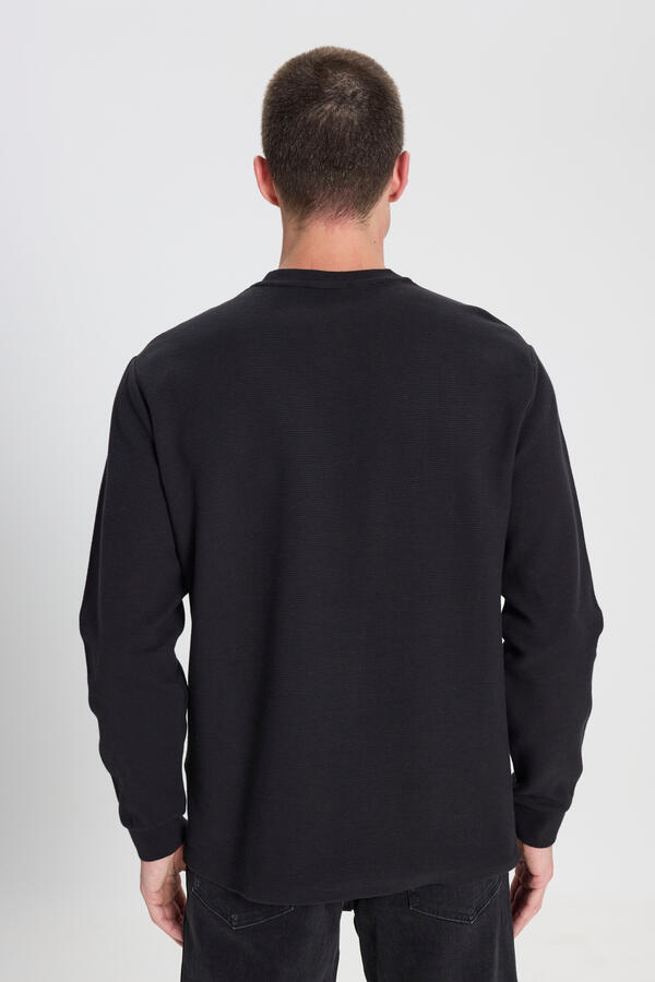 Wrangler Sweatshirt W242501001 Siyah