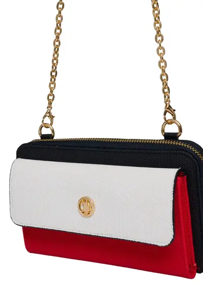 U.S. Polo Assn. Postacı Çanta US25255 Lacivert-Kırmızı