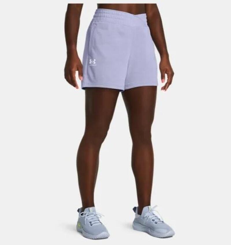 Under Armour Ua Rival Terry Short 1382742-539 Lila (Dy)