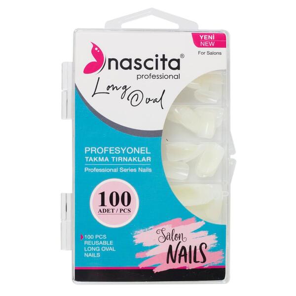 Nascita Takma Tırnak Long Oval 100Lü NASNAIL00165