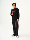 Loft Sweatshirt LF2038105 Siyah-Kırmızı