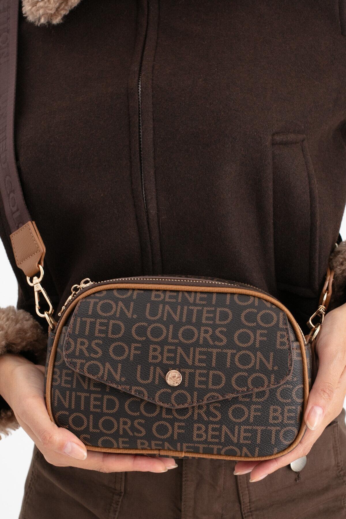 United Colors Of Benetton Kadın Kol Çantası BNT_1687 Kahve-Taba United Colors Of Benetton Kadın Kol Çantası BNT_1687 Kahve-Taba