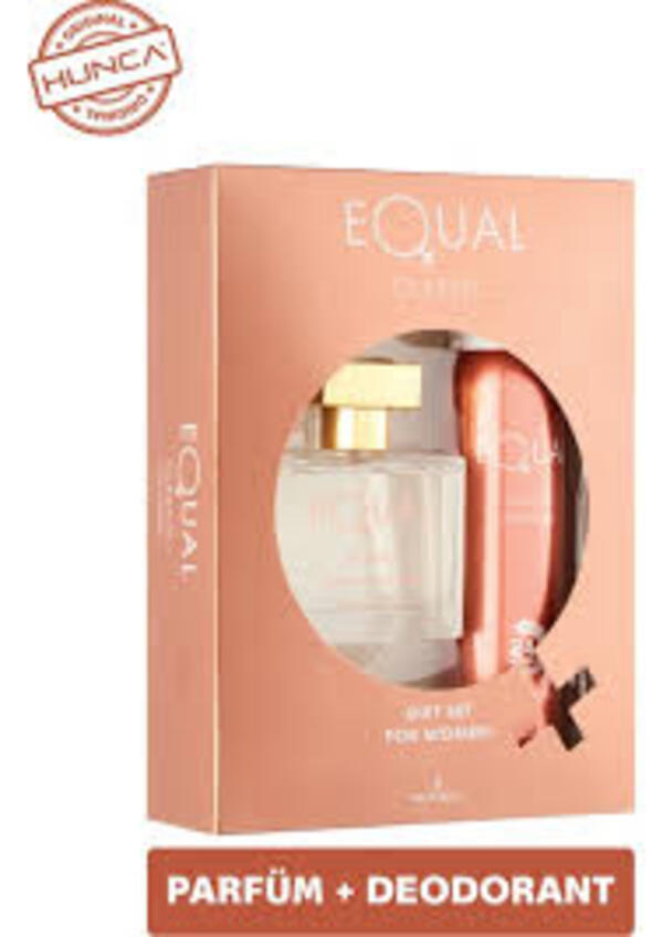 Equal Kadın Parfüm Seti Kofre 75Ml Edt+150Ml Deo